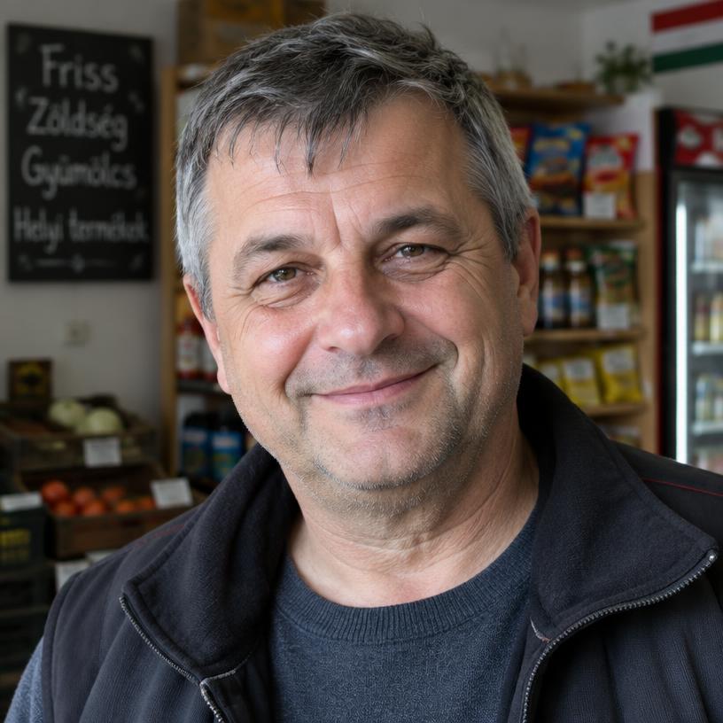 Nagy András, 52 éves portréja