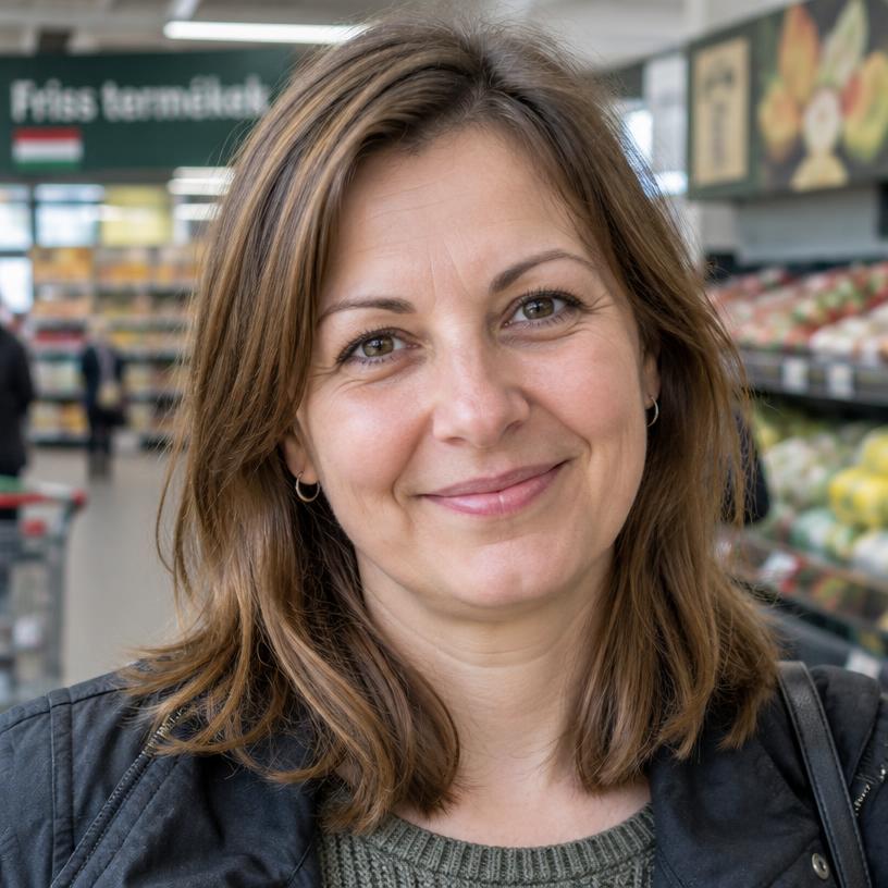 Kovács Valéria, 43 éves portréja